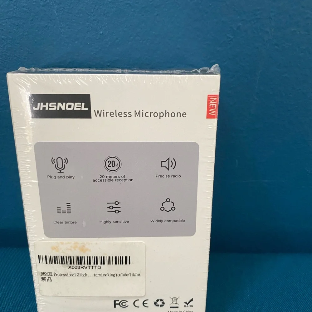 Wireless Microphone - Black